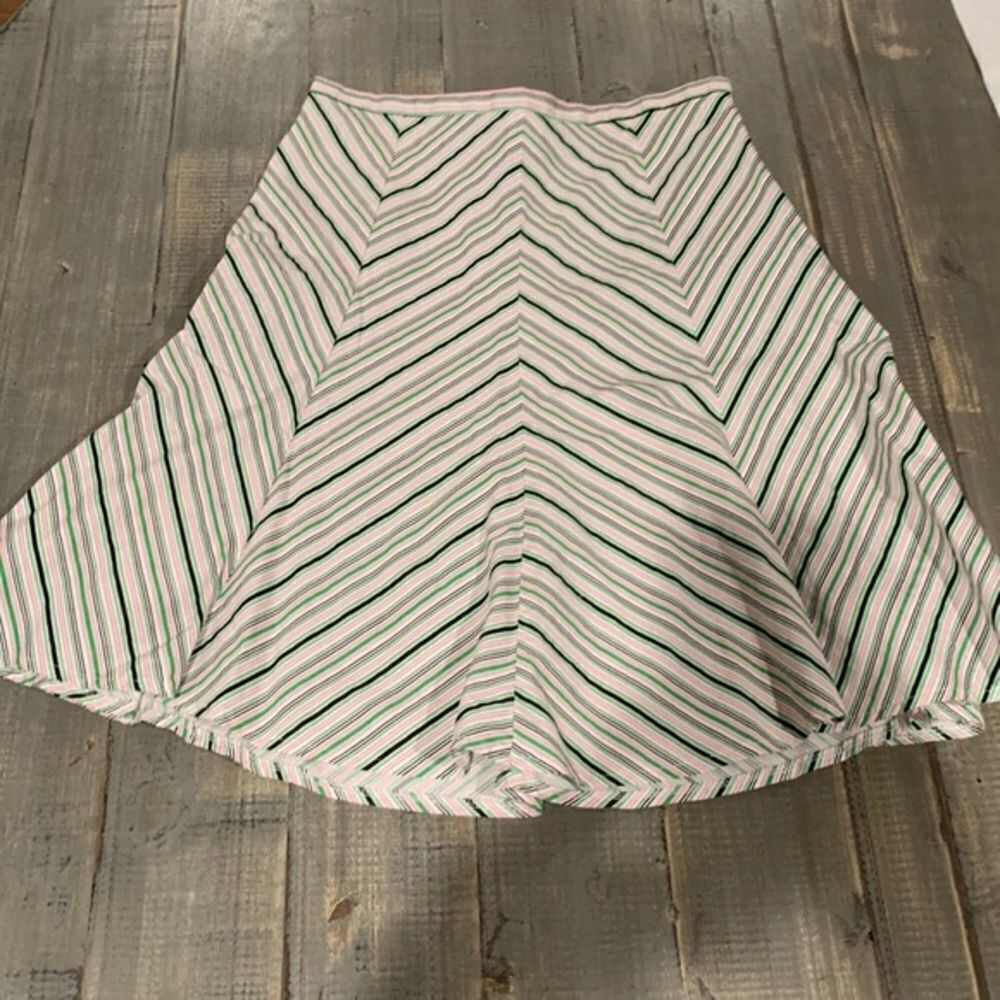 Tracy Evans Striped Skirt
